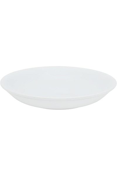 Lexuse 1 Piece Melamine Deep Plate , Tray , Bowl , 35 Cm, White, ( Lx081 )