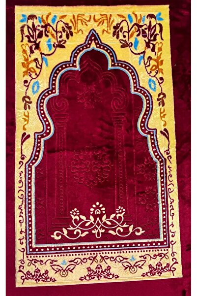 Sleep Night سجادة صلاة كبيرة من البوليستر الناعم غير القابل للانزلاق