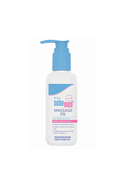 Sebamed Baby Massage Oil 150 ml Gentle Nourishing Oil for Soft, Smooth Baby Skin with Natural Moisturizers