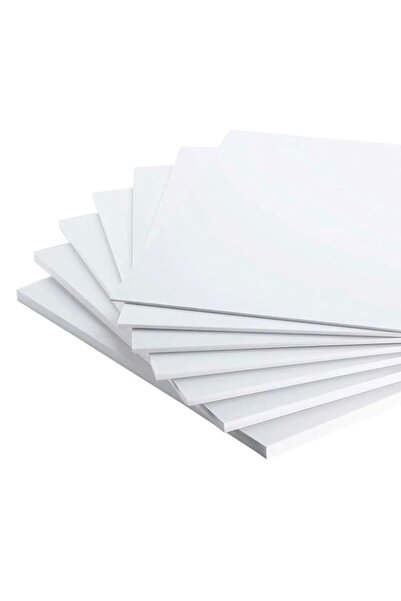 nevayapıvedekorasyon 2,5mm Beyaz Foreks Dekota Pvc Foam Levha 30x35cm (3 ADET)