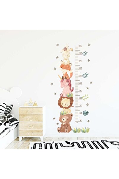 Generic Children's Height Wall Chart - Cute Cartoon Nursery Growth Chart Wall Stickers