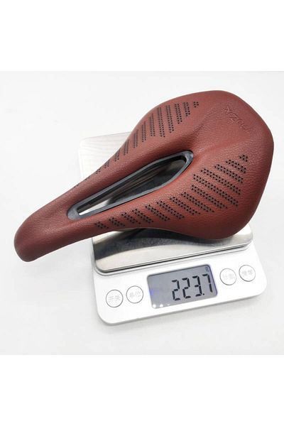 Choice Brown 230g New bicycle seat MTB Road Bike Saddles PU Retro Brown Ultralight Breathable Comfortable S