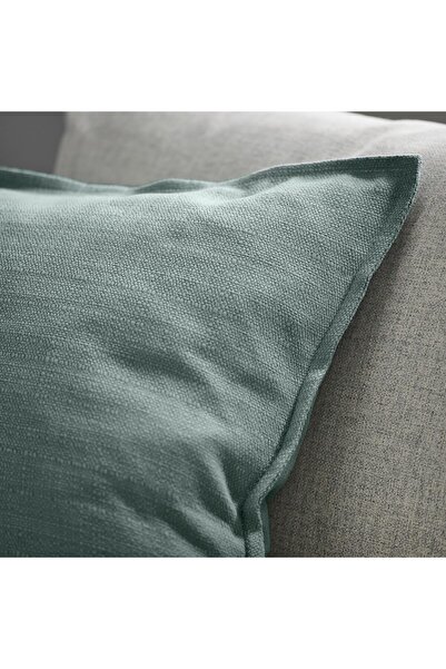Generic IKEA Lagerpoppel Cushion Cover, Light Blue-Grey, 50X50 Cm