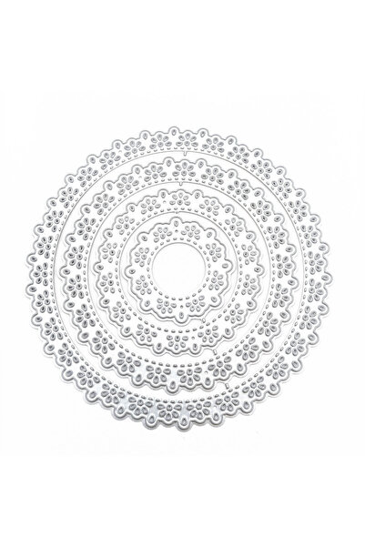 Choice قوالب قطع معدنية على شكل بطاقة دانتيل مستديرة ذات حدود منحنية لقص سجل ...