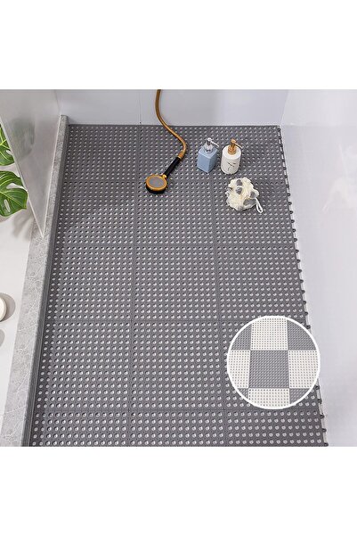 Arabest سجادة أرضية مانع للانزلاق ، بلاط أرضيات مطاطي متشابك مع فتحات تصريف، ...