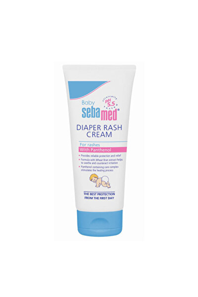 Sebamed Baby Diaper Rash Cream 100 ml Soothing Barrier Cream with Zinc Oxide for Rash Relief & Skin