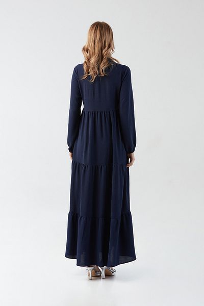 Fulla Moda Fullamodest Tie Collar Plus Size Dress