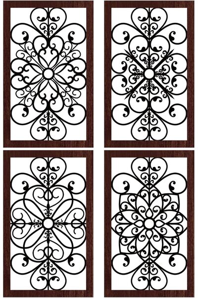 Yulejo Rustic Wall Decor Thick by