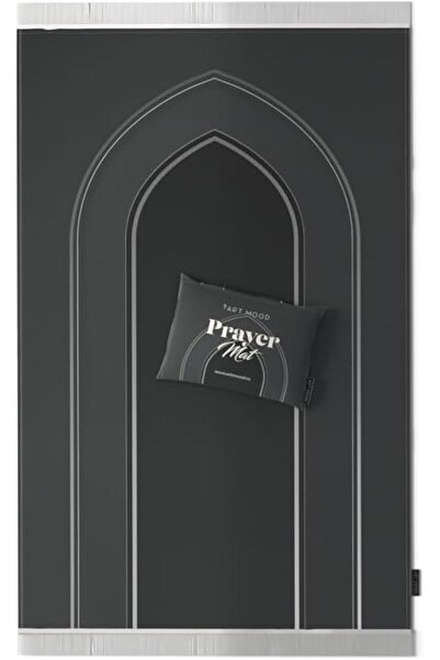 Generic Art Mood Home Prayer Rug - Velvet Gray 68 x 117 cm