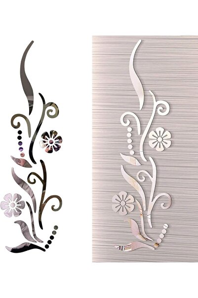 BPA Excefore 3D Flower Mirror Wall Decoration, Petal Crystal Mirror Stereosco...