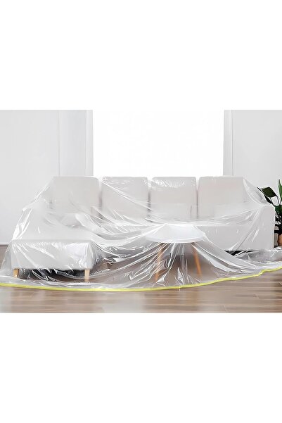 Generic Plastic Sofa Cover Waterproof: Dustproof Plastic Storage Cover