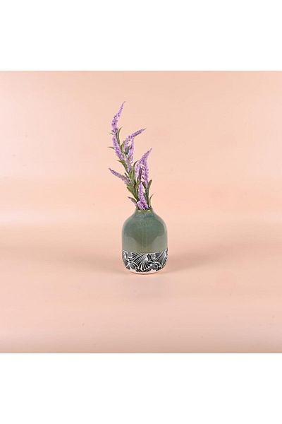 Generic Shiny Sky Ceramic Vase Multicolor