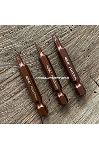 Genel Markalar Mıknatıslı Ince Yıldız Uç Vida Sıkma Ucu Bits Uç Ph0 Ph1 Pz1