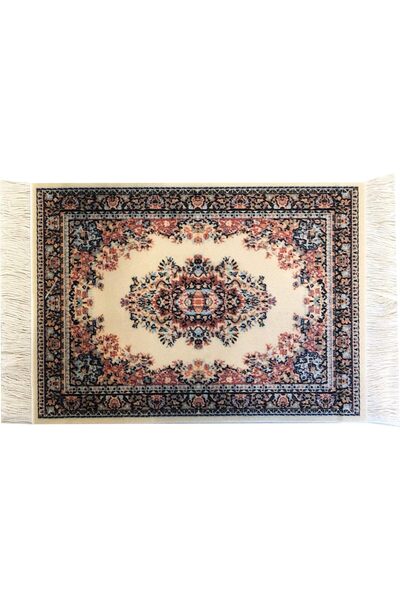 Generic Wovenrugs Turkish Rug-Style Rectangular Coasters, 4-Pack