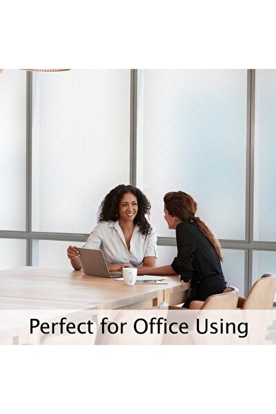 ALAYRA International Frosted Window Film Static Cling Privacy UV Heat Control 40x100cm