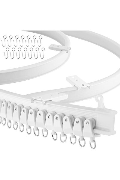 Generic Zi-Color Flexible Curved Ceiling Curtain Track (4 M / 13.1 ft)