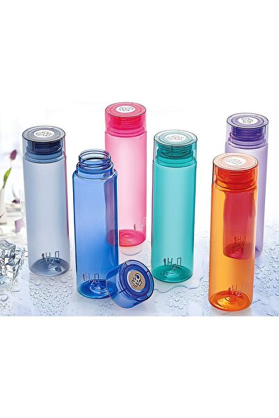 CELLO H2O Plastic Bottle, 1 litre, Set of 3, Colour May Vary, Multicolour