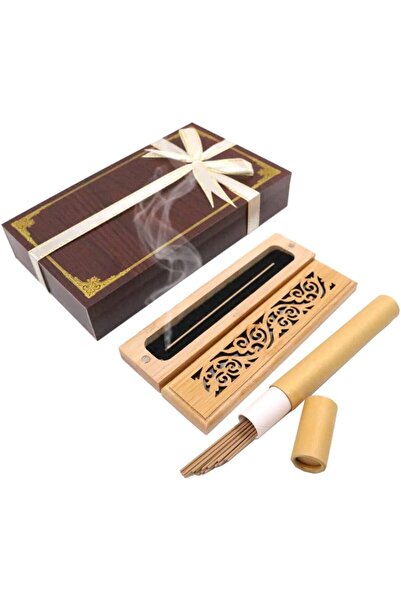 Generic Bakhoor BoSidin – Oud Bakhoor Incense Burner with Cambodian Incense 20 Sticks – A19 (A19A)