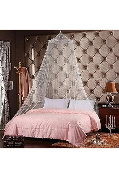 Generic Mosquito net for bed. Bed curtain. Bed curtain against mosquitoes and insects. Z Mosquito net, white color.