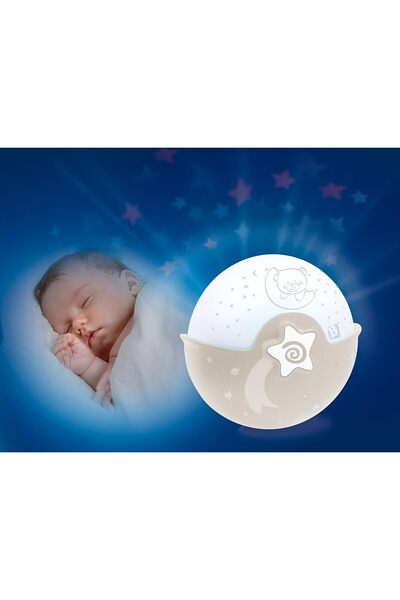Infantino Baby Wom Soothing Light And Projector, Sleeping Aids, Night Light With Music, Blue