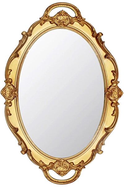 MAKINGTEC Oval Antique Decorative Wall Mirror Vintage Hanging Mirror Living-R...