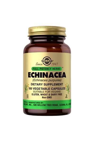 Solgar FP Echinacea Vegetable Capsules 100's