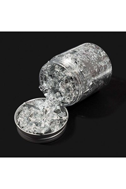 LUXORISE Folie de unghii, aspect argintiu