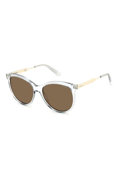 Polaroid PLD 4131/S/X KB7/SP Women's Sunglasses, Transparent, Butterfly, 57 mm