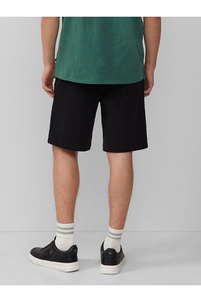 QS by s.Oliver Q/S by s.Oliver Men's Sports Shorts, Mid Waist, Regular Fit, Black