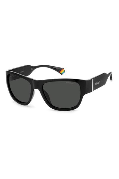 Polaroid Polaroid PLD 6197/S 807/M9 Women's Sunglasses, Black, Rectangular, 55 mm