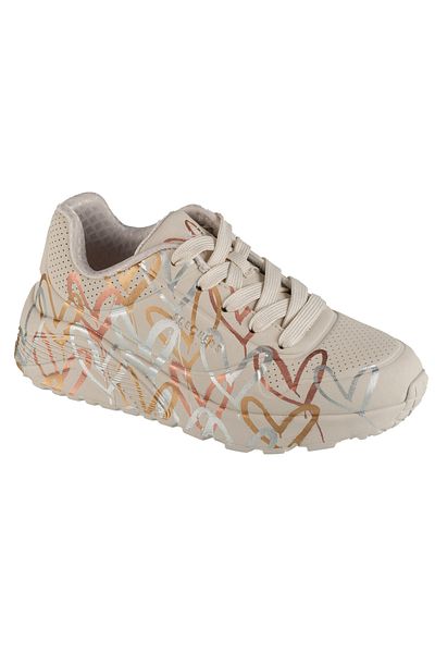 SKECHERS JGoldCrown: Uno Lite - Metallic, Girls' Sneakers