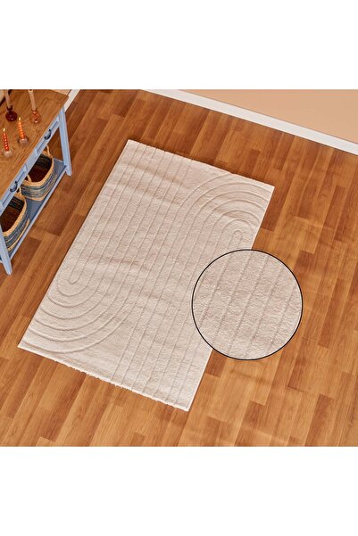 Bella Maison Alora Modern Halı Beyaz (120x180 cm)