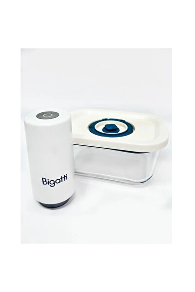 Bigatti Norris Glass Vacuum Glass Storage Container Set (Set of 4 Glass Storage Containers + 10 Vacuum Storage Bags)