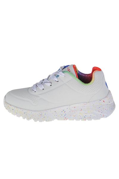 SKECHERS Uno Lite Rainbow Speckle, Girls' Sneakers