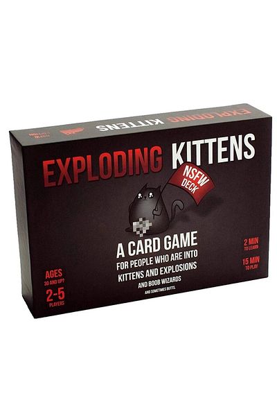 Asmodee DARK GRAY Zombie kitten explosion kitten family gathering board game fun adult and children's toy ca