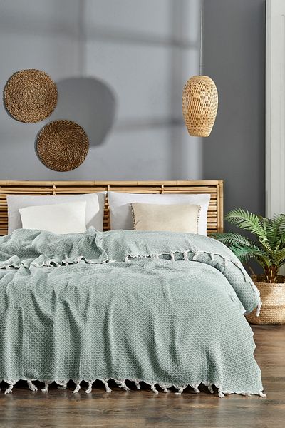 moke e ticaret Sea Cotton Pique Set |   Double Pike |   Double Pike Bedspread