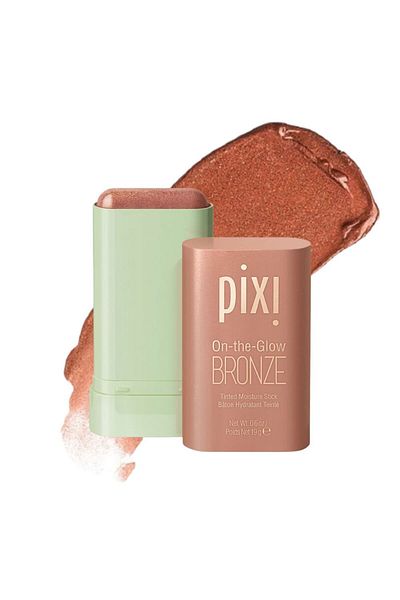 pixi On-the-Glow Bronze - SoftGlow, Hydrating Tinted Moisture Bronzer Stick 19g