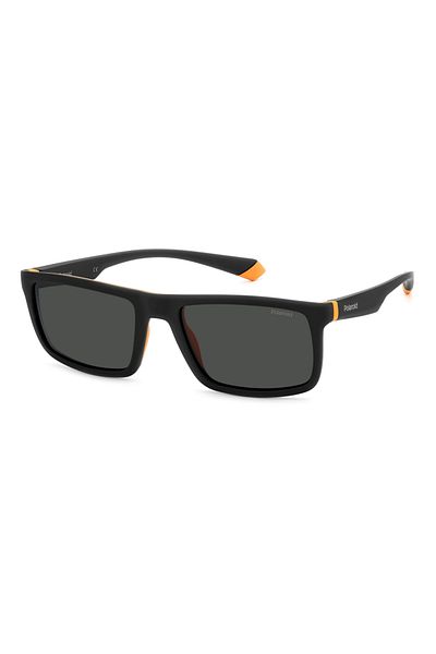 Polaroid Ochelari de soare Polaroid pentru bărbați PLD 2134/S 8LZ/M9, Negri, Dreptunghiulari, 56 mm