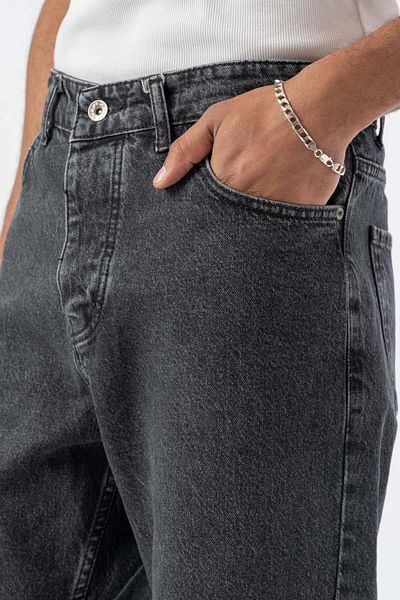 jaceyjace Baggy Jean Trousers - Smoked