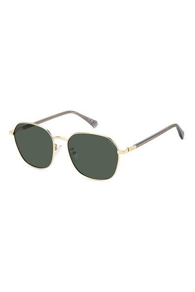 Polaroid Men's Sunglasses Pld 4168 G/s/x Pef/uc, Gold, Hexagonal, 57 Mm