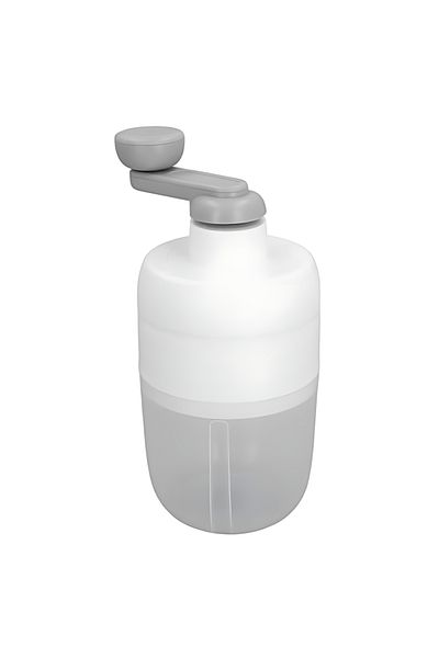 Biki Fast Production Ice Crusher With Comfortable Manual Rotary Handle, Soft Ice Blender 1000 ml