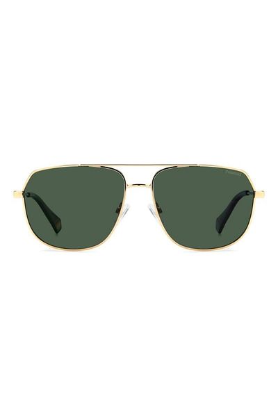 Polaroid Polaroid Men's Sunglasses PLD 6195 S/X J5G/UC, Gold, Aviator, 58 mm