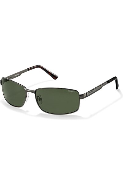 Polaroid Ochelari de soare bărbătești P 4416/A A3X/RC, Gri, Dreptunghiulari, 63 mm
