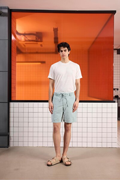 GMG FIRENZE Чоловічі шорти Slim Fit з еластичним поясом і шнурком