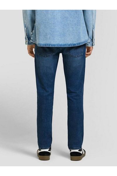 QS by s.Oliver Men's Jeans, Rick, Mid Waist, Slim Fit, Slim Leg, Dark Blue
