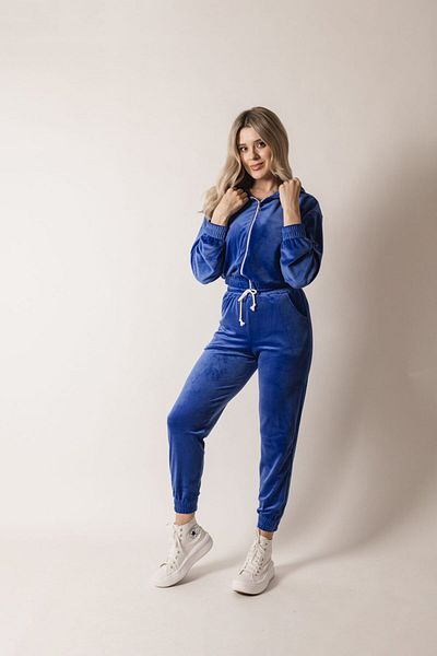 Mysari "Blessed" Blue zipped tracksuit