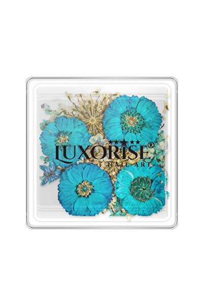 LUXORISE Dried Flowers Nails - Serene Bloom