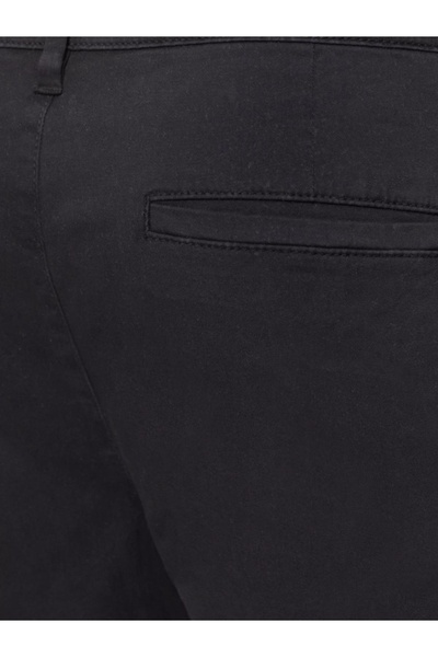 QS by s.Oliver Pantaloni scurți chino pentru bărbați Q/S by s.Oliver, John, croială regulată cu talie medie, bleumarin închis