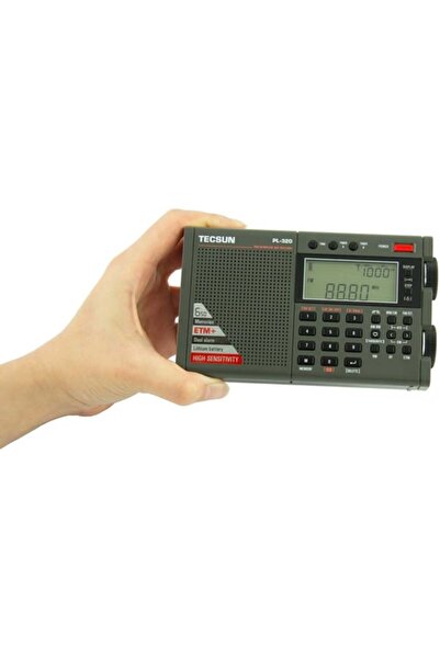 Tecsun Radio Pl-380 Dsp Fm / Mw Stereo World Band Receiver,small Size Radio