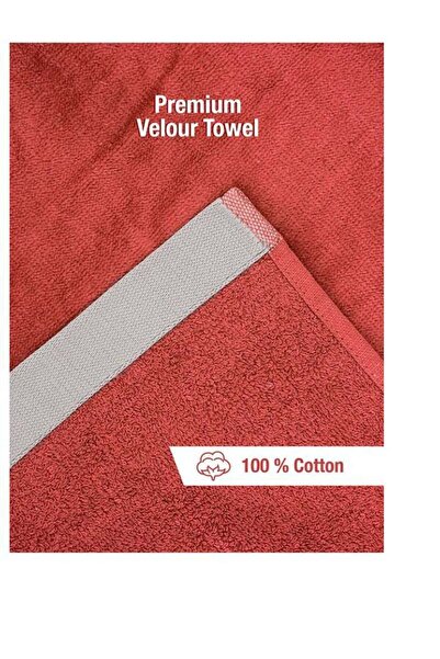 Generic Oversized Velour Luxury Beach Towel -Fluffy Velour Cotton 90 x 165 Cm- 450 GSM 100 % Cotton